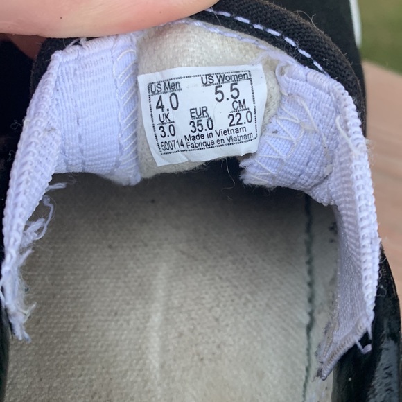 Kids Black vans - Picture 2 of 2